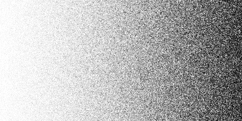 Noise texture. Dotwork black stippled background. Noise halftone texture. Stipple dots. Sand grain effect. Abstract dotwork background. Vector graphic