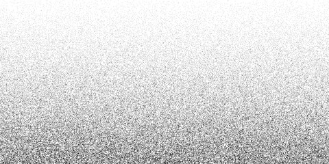 Obraz premium Noise texture. Dotwork black stippled background. Noise halftone texture. Stipple dots. Sand grain effect. Abstract dotwork background. Vector graphic