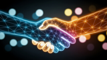 Digital Handshake: Networking, Collaboration, and Connection