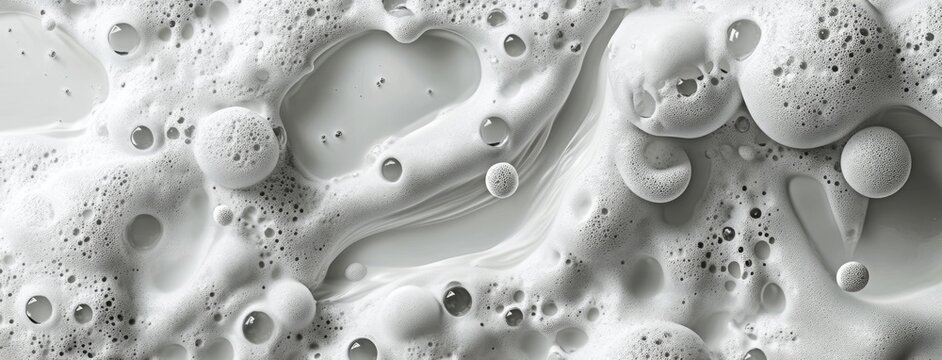 Modern, floating molecules on a grey banner embody the concept of pharmaceutical or innovative research