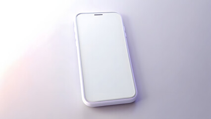 Clean minimalistic one white blank 1080 x 1920 px