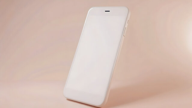 Clean minimalistic one white blank 1080 x 1920 px