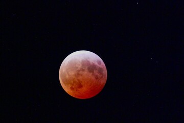 Blood moon lunar eclipse 