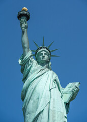 The Statue of Liberty, iconic landmark and symbol freedom, New York
