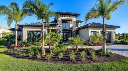 Exquisite architecture enhancing coastal living.