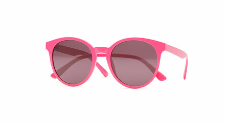 Pink Round Sunglasses Summer Style