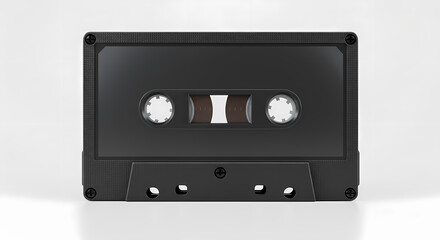 Obraz premium Vintage Black Cassette Tape