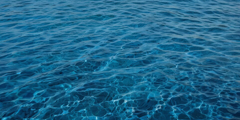 Abstract blue and white water ocean wave and curved line background. Blue wave with liquid fluid ocean texture. Ocean wave banner background.

