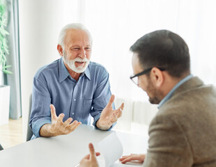 business meeting businessman office teamwork contract agreement advisor agent doctor man adult...