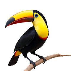 Fototapeta premium toucan isolated on white background