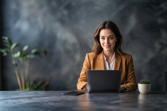 Soft Graphite Blurred Background for Webinars Technology Events and Product Launches