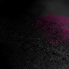 Obraz premium Abstract artistic illustration of a digital matrix with colored dots