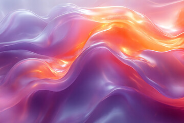 Obraz premium abstract colorful background with waves