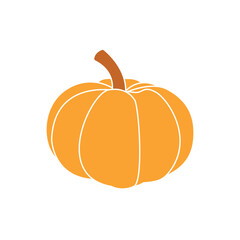 pumpkin isolated on white background