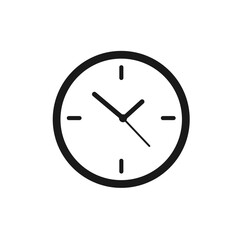 clock isolated on white