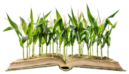 PNG Cornfield nature plants corn.