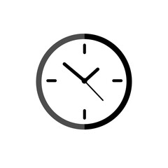 clock isolated on white