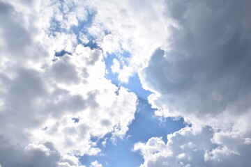 空と雲 背景素材