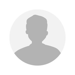 Vector flat illustration. Human icon. Avatar, user profile, human icon, profile picture. Suitable for social media profiles, icons, splash screens and as a template. Business concept.