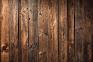 Naklejka premium Rustic Brown Wooden Panel Background for Farm Banner Textured Surface Design