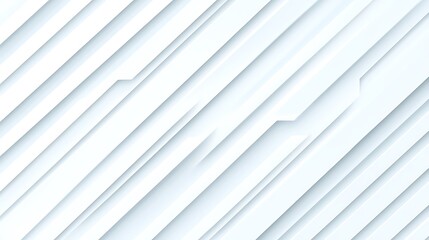 Obraz premium Angled white geometric stripes arranged in a minimalist pattern