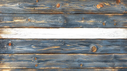 Rustic Weathered Wood Texture: Grey, Blue & White Painted Planks Background