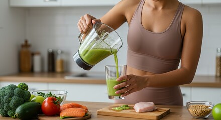 Healthy Green Smoothie Recipe Weight Loss & Fitness