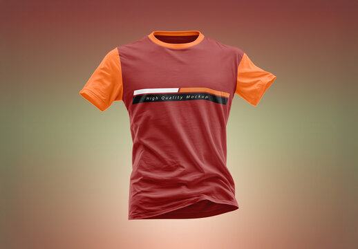 T-Shirt Floating Mockup