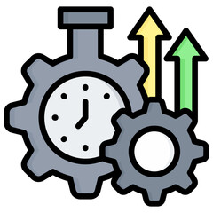 Time Optimization Icon