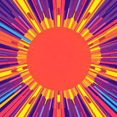 When colors collide&mdash;random yet mesmerizing