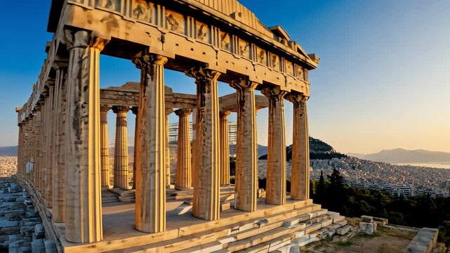 Exploring Parthenon Ancient Architecture and Historical Ruins of Greece