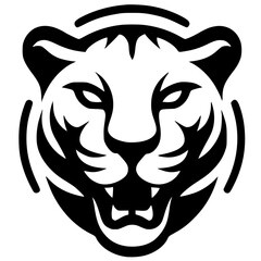 Black Panther Logo Silhouette