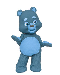 bear cartoon is in doubt