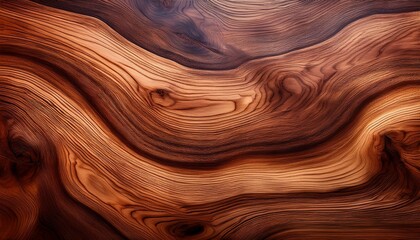 polished wood surface with rich tones and flowing grain