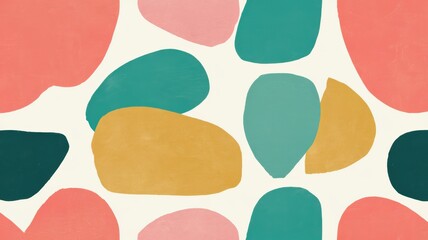 Bold Abstract Shapes – Modern Vibrant Pattern