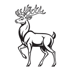 deer vector illustration