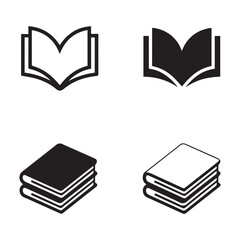 book icon set