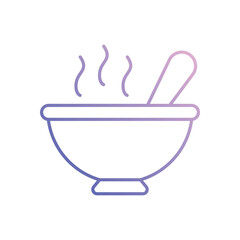Soup  vector icon