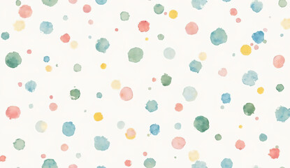Watercolor Dots Delight