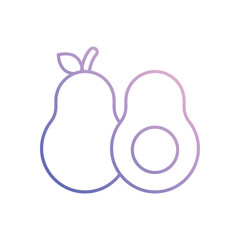 Pear vector icon