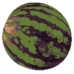Watermelon pixel art