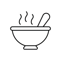 Soup  vector icon
