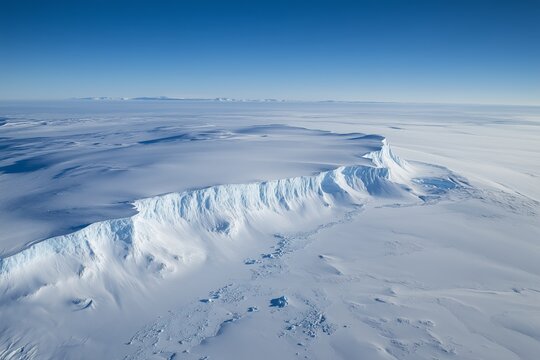 Schnee und Eis in Arktis, Antarktis & Gr&ouml;nland - abschmelzende Gletscher durch Klimawandel, Klimaschutz