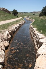 Mountain Irrigation Ditch