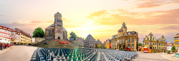 Altstadt, Schwaebisch Hall, Deutschland 