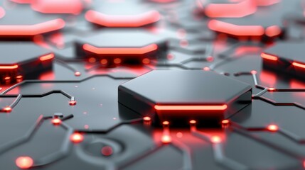 Explore a sleek and abstract design of futuristic electronic circuits with a scifi edge, rendered in a striking grey.