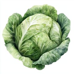 Fototapeta premium fresh organic cabbage in Spring