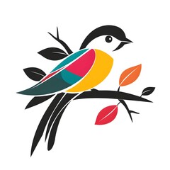 Vintage colourful image