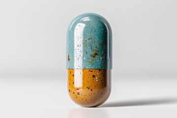 Abstract Artistic Capsule and Rust 