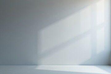 Obraz premium empty room with white wall